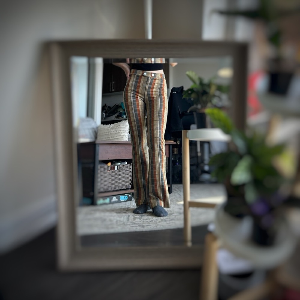 Koton Fall Colours Geometric Women's Pant